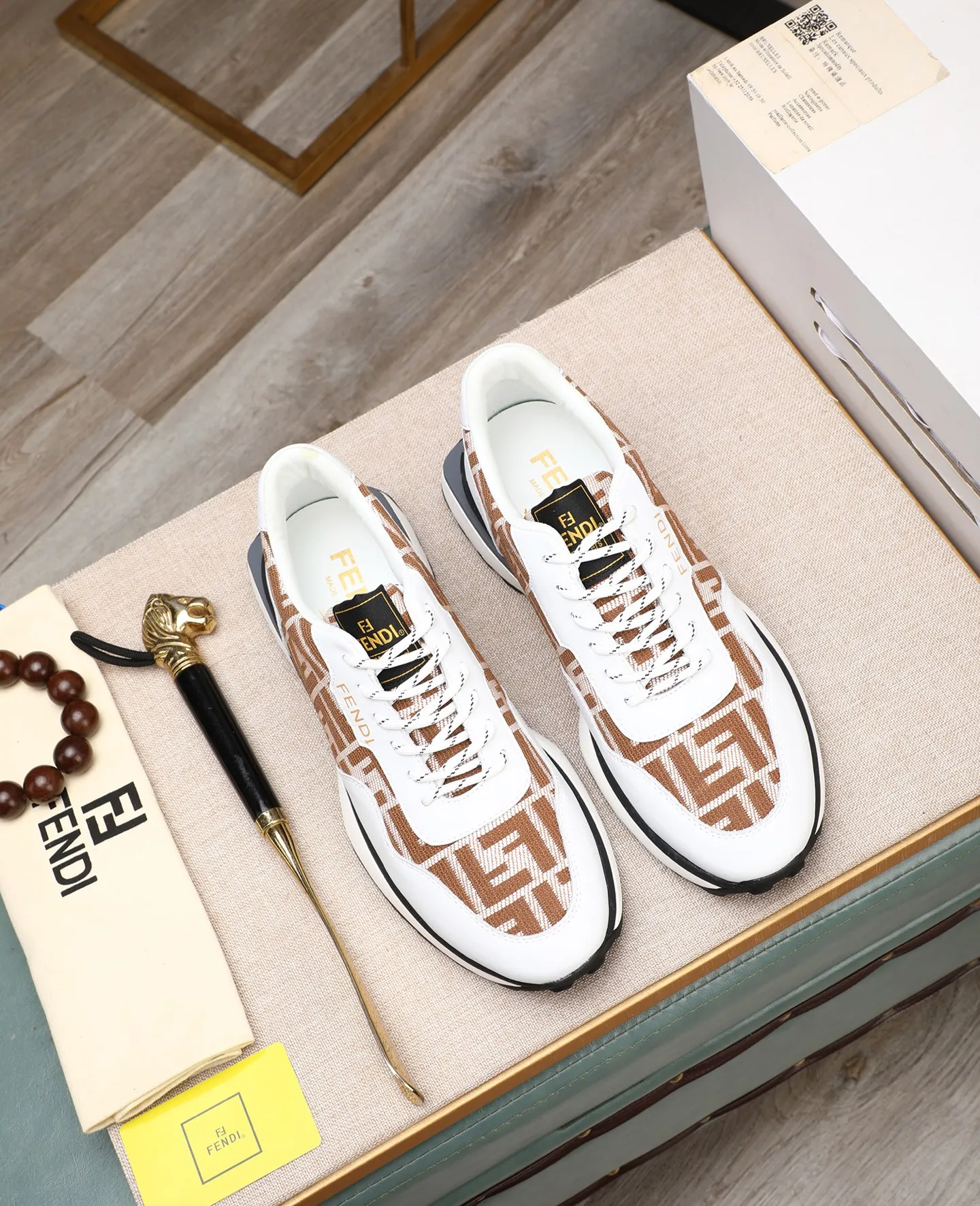 Men's shoes 💰460🕷🕷[FENDI] Fendi fashionable casual men's shoes 🇨🇳Original official website 1:1 model opening, new models are available first 💯Not high-profile but avant-garde, simple About low-key and fashionable, super versatile style 🌿 Made of original cowhide ➕ Pigskin lining 🎋 The version is comfortable on the feet, so rigorous for any small place, and the workmanship is first-class 🍍38-44 Large quantities in stock